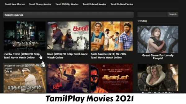 TamilPlay – Illegal HD Tamil Movies Download Website, Download Tamil Play TV Series